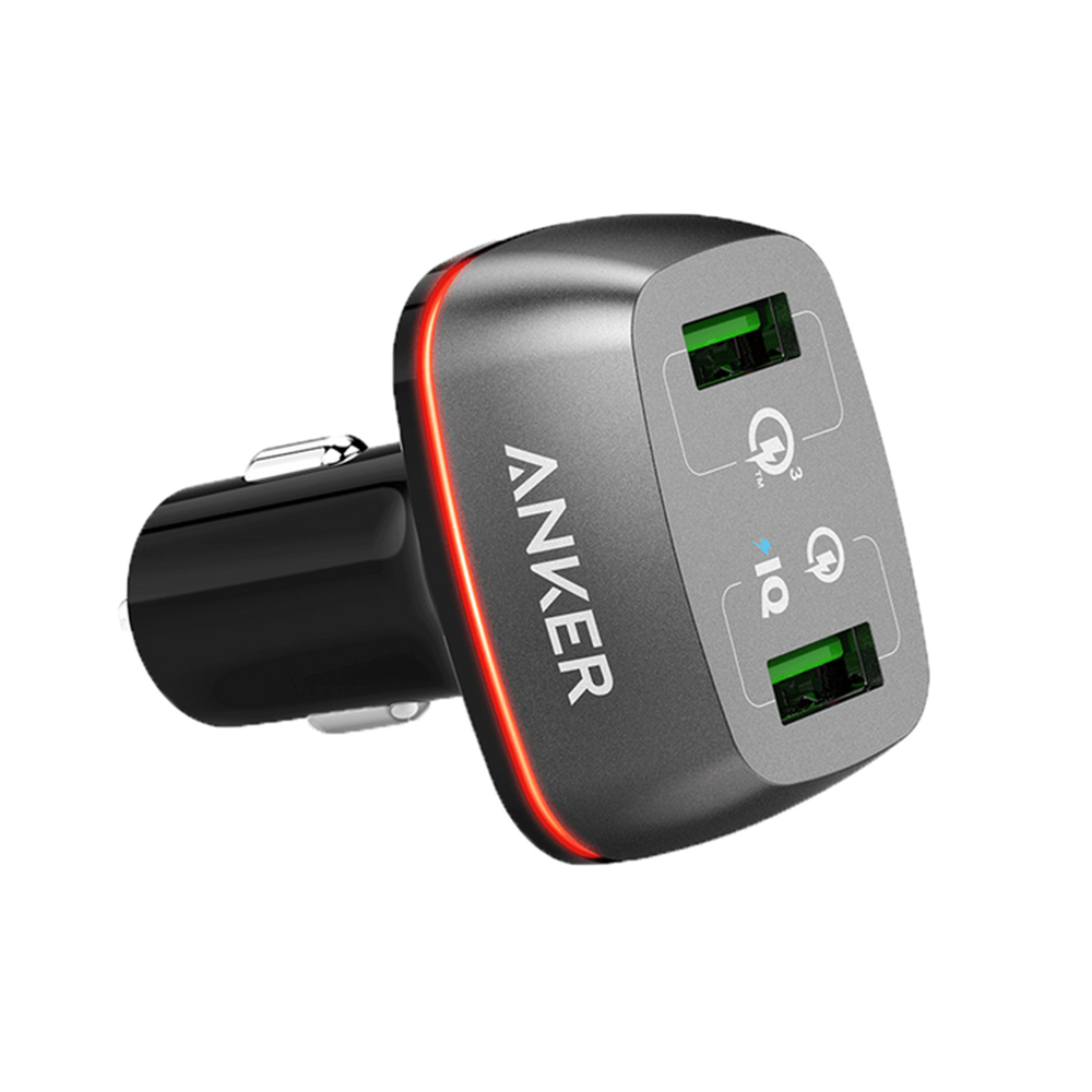 Anker PowerDrive+ 2 with Quick Charge 3.0 Car Charger for Mobile Phones